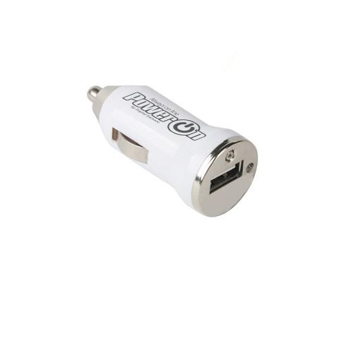 Φορτιστής Αυτοκινήτου Power On CH-15W V2.0 1 θέσης Λευκό