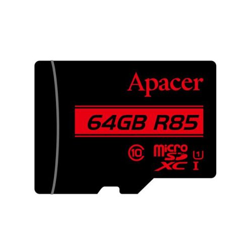 Κάρτα Μνήμης Micro SDHC Apacer R85 64GB UHS-I U1 Class10