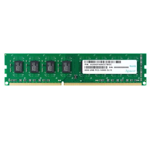 Μνήμη RAM Apacer 4GB 1600MHz CL11 DDR3 DIMM