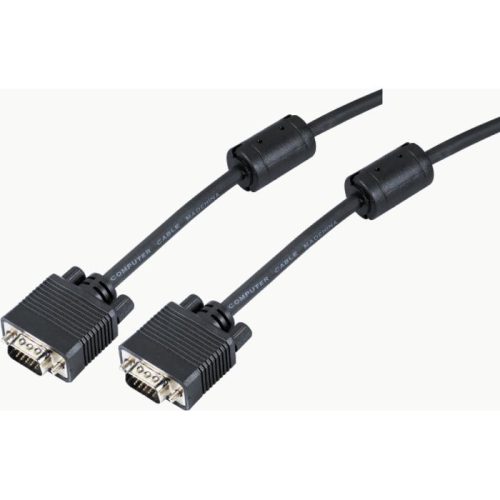 Καλώδιο Οθόνης SVGA 15HD M/M Aculine SVGA-003 5m Μαύρο