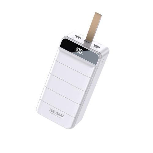 Power Bank 60000mAh PD 20W WK WP-269 4 Θέσεων Λευκό