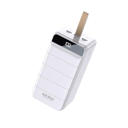 Power Bank 80000mAh PD 20W WK WP-271 4 Θέσεων Λευκό