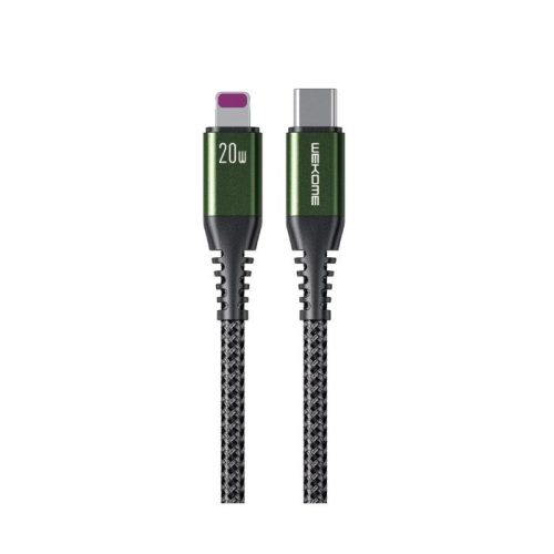 Καλώδιο Φόρτισης WK WDC-171 USB-C σε Lightning PD 20W 1m Μαύρο