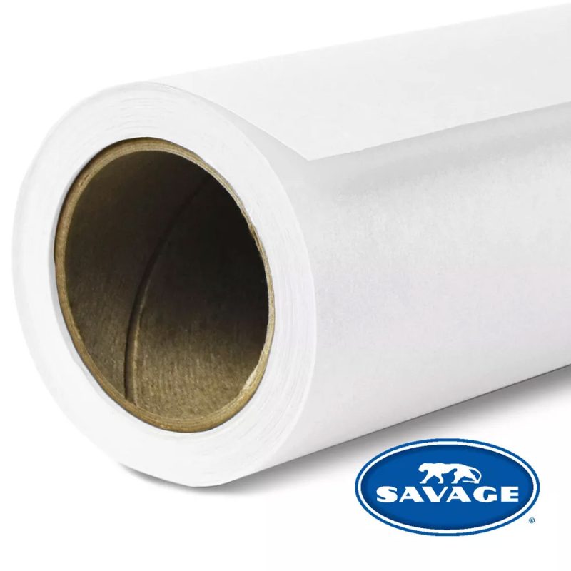 Savage 01-1253 – Χάρτινο Φόντο 1.35x11m 01 Super White