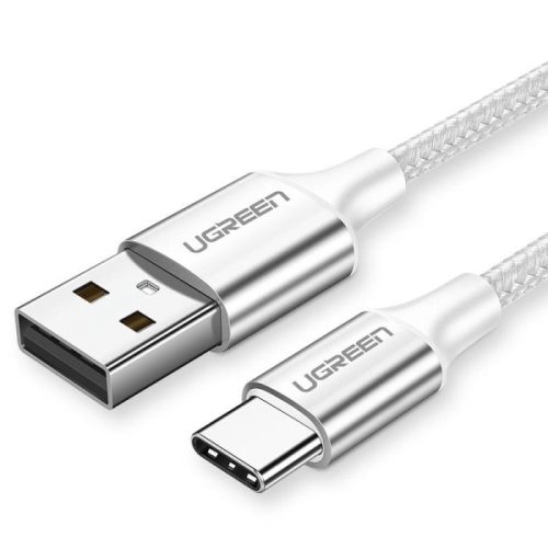 Καλώδιο Φόρτισης UGREEN US288 60126 USB σε USB-C 1m Ασημί