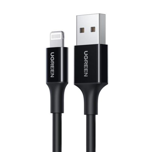 Καλώδιο Φόρτισης UGREEN US155 80822 USB σε Lightning 1m Μαυρό