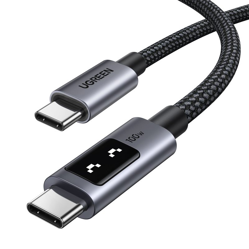 Καλώδιο Φόρτισης UGREEN L509 35513  USB-C σε USB-C PD 100W 3m Μαύρο - Image 2