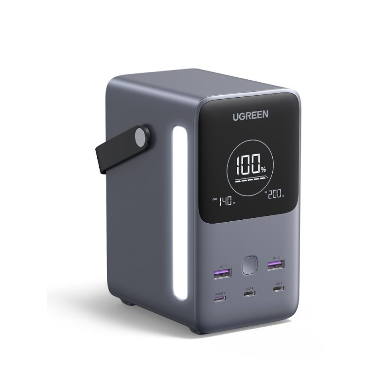 Power Bank 48000mAh PD 300W UGREEN PB770 25286, 5 Θέσεων Γκρι - Image 2