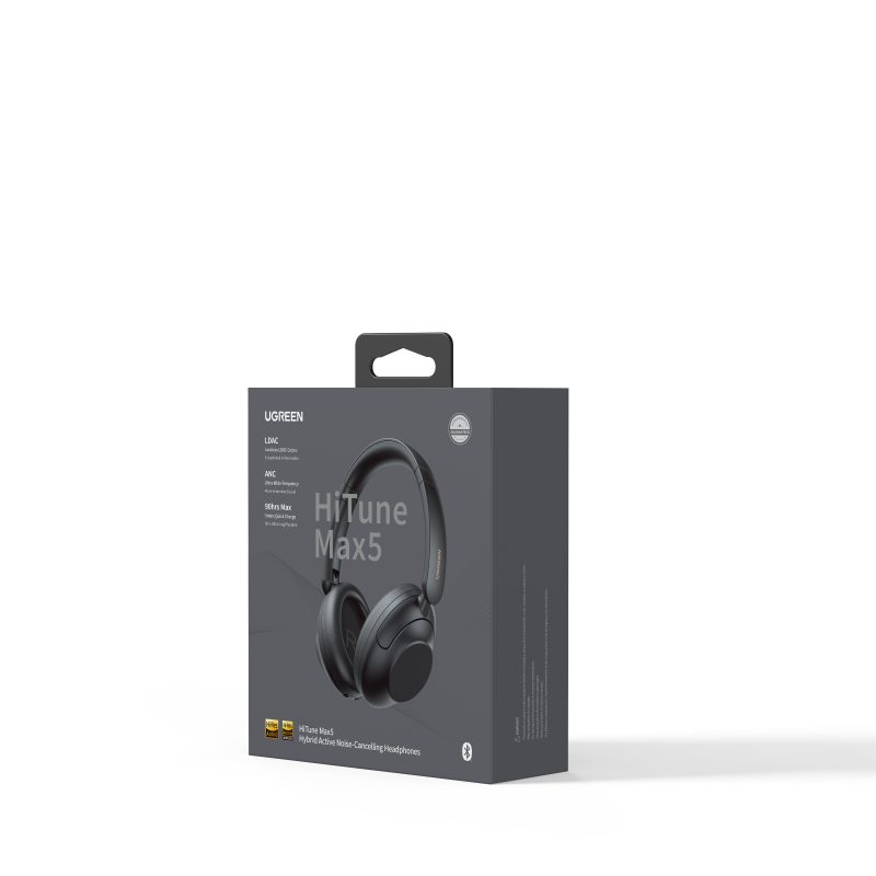 Ακουστικά Κεφαλής BT ANC UGREEN Max5 HP202 15809 Μαύρο - Image 3