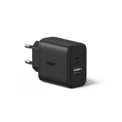 Φορτιστής Σπιτιού PD 20W UGREEN X227 45302 2 Θέσεων Μαύρο