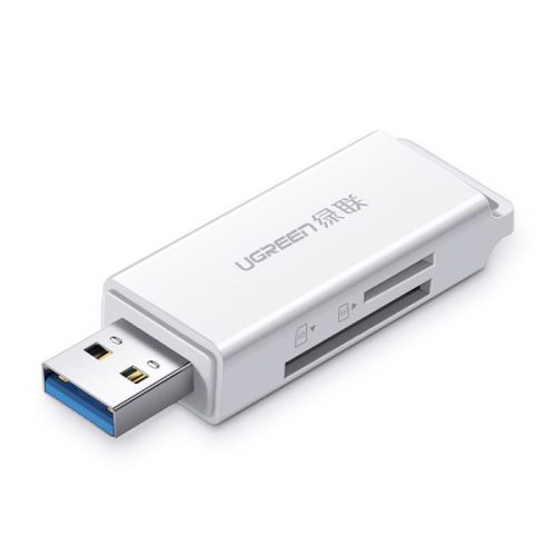 Card Reader USB UGREEN CM104 40752 SD/TF  Λευκό