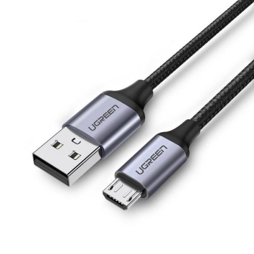 Καλώδιο Φόρτισης UGREEN US290 60146 USB σε Micro USB 1m Γκρι