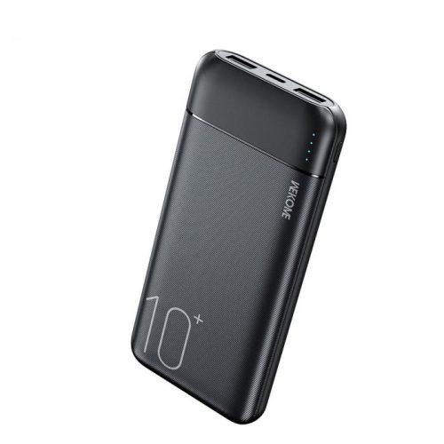 Power Bank 10000mAh 10W WK WP-01 2 Θέσεων Μαύρο