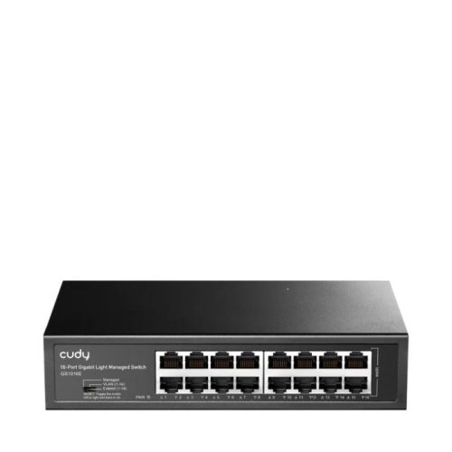 Switch 16 Θέσεων Cudy GS1016E Gigabit Managed, Μεταλλικό