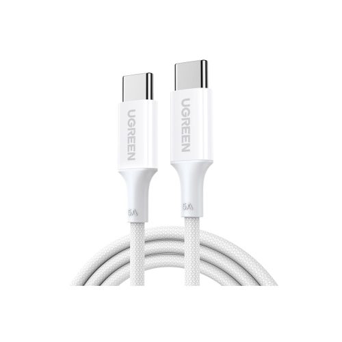 Καλώδιο Φόρτισης UGREEN L501 65248 USB-C σε USB-C PD 60W 2m Λευκό