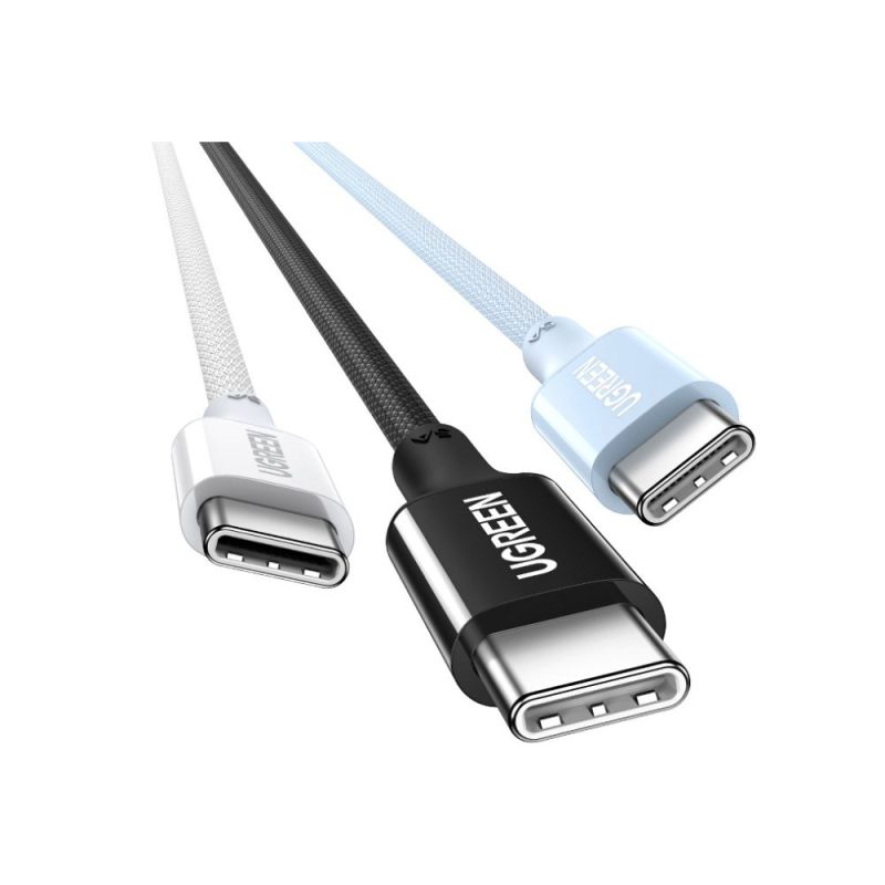 Καλώδιο Φόρτισης UGREEN L501 65245 USB-C σε USB-C PD 60W 2m Μαύρο - Image 2