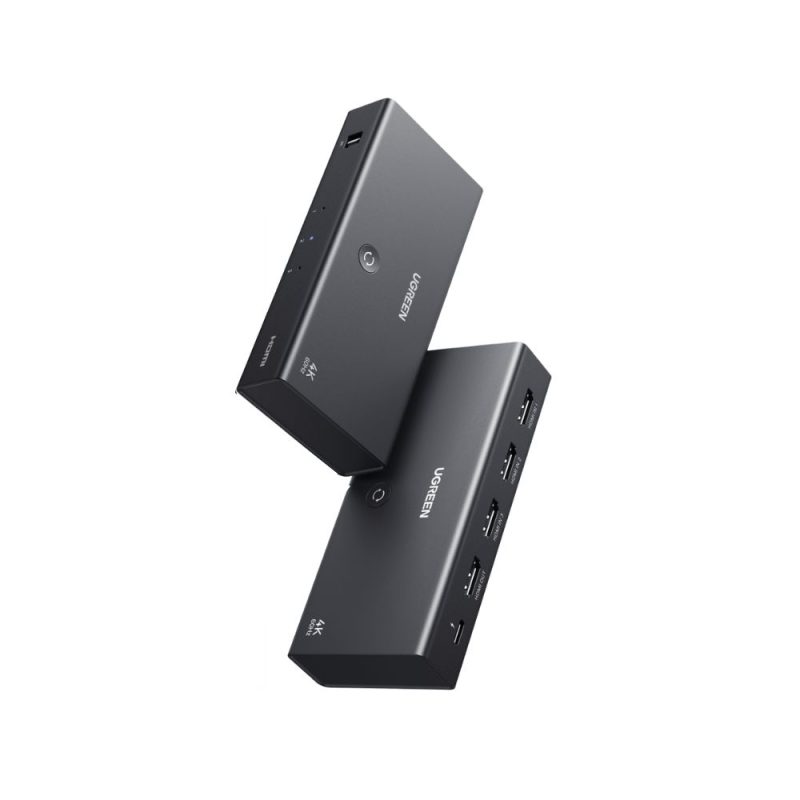 HDMI Switch 3 Θέσεων 4K/60Hz UGREEN AW504 55857, με USB-C τροφοδοσία - Image 2