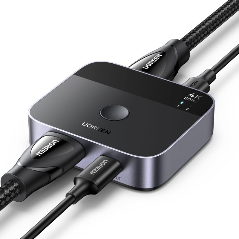 HDMI/USB-C Switch 2 θέσεων 4K/60Hz UGREEN AW503 55452 - Image 2