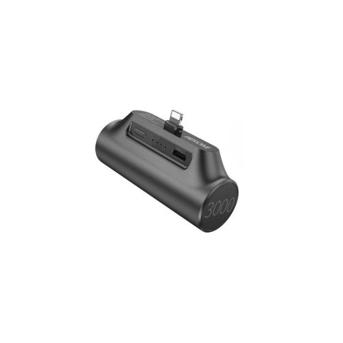 Power Bank 3000mAh 10W WK WP-07 Lightning 1 Θέσης Μαύρο