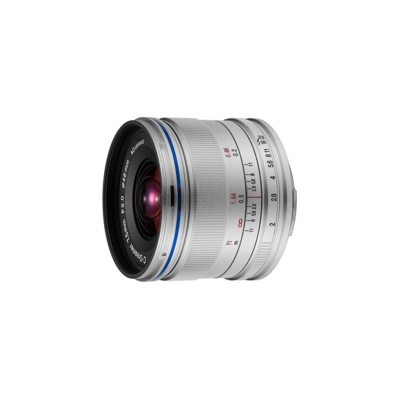 Laowa VE7520MFTSTSIL – 7.5mm f/2 MFT Φακός Silver (Standard Version) - Image 2