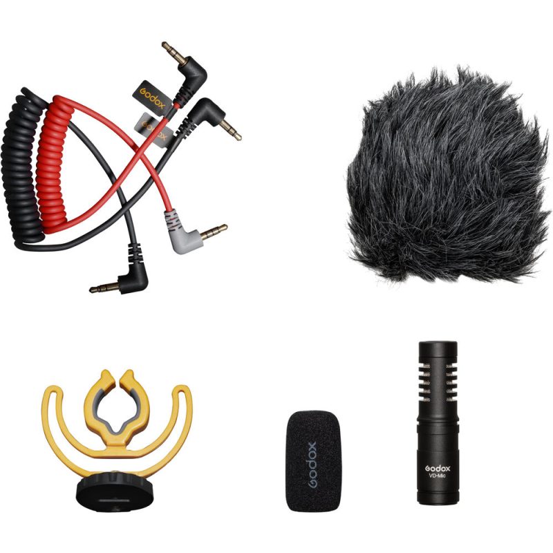 Godox VD-Mic – Compact Shotgun 3.5mm Mini Jack Μικρόφωνο - Image 4