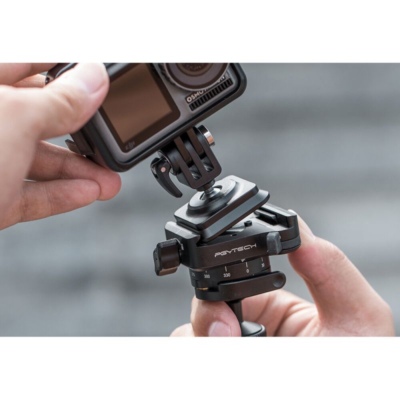 PGYTECH Action Camera Arca-Type Quick Release Plate - Image 5