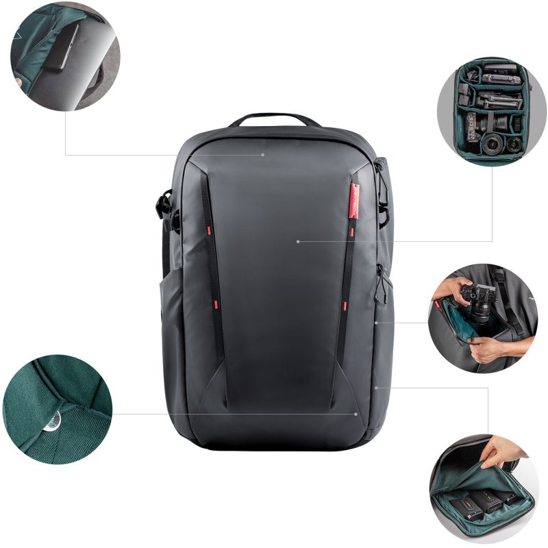 PGYTECH OneMo Lite Backpack 22L (Twilight Black) - Image 2