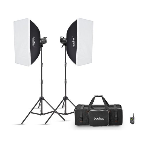 Godox MS300E-KIT - Manual Studio Flash Kit με 2x300Ws με ενσωματωμένη ραδιοσυχνότητα