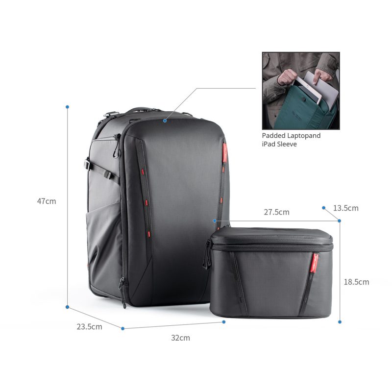 PGYTECH OneMo 2 Backpack 25L (Space Black) - Image 2