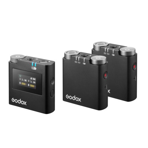Godox Virso S M2 - Ψηφιακό 2.4Ghz Σύστημα Ασύρματης Μετάδοσης Ήχου (2Tx + 1Rx) για Sony Μηχανές
