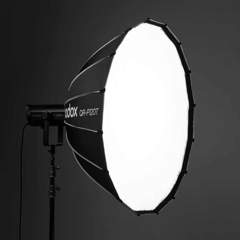 Godox QR-P120T - Compact Παραβολικό Softbox 120cm γρήγορης αναδίπλωσης με Bowens Mount - Image 6