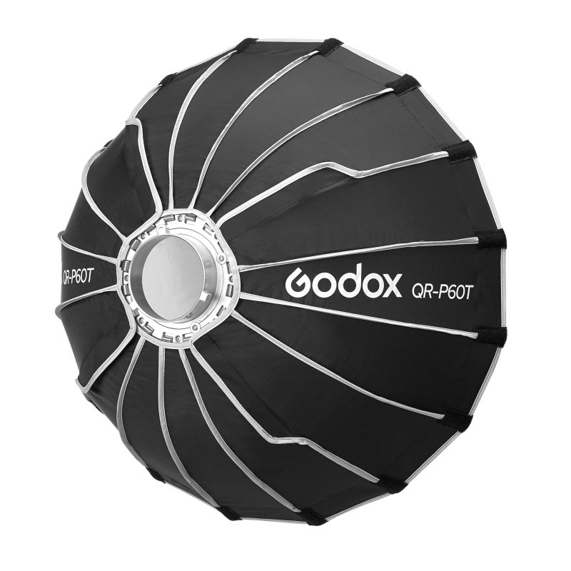 Godox QR-P60T - Compact Παραβολικό Softbox 60cm γρήγορης αναδίπλωσης με Bowens Mount - Image 2