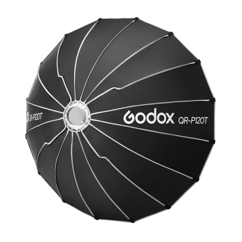 Godox QR-P120T - Compact Παραβολικό Softbox 120cm γρήγορης αναδίπλωσης με Bowens Mount - Image 2