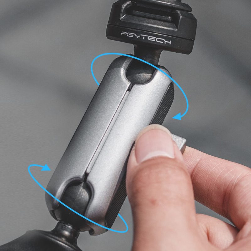 PGYTECH CapLock Βάση Στήριξης Τιμονιού για Action Camera - Image 6