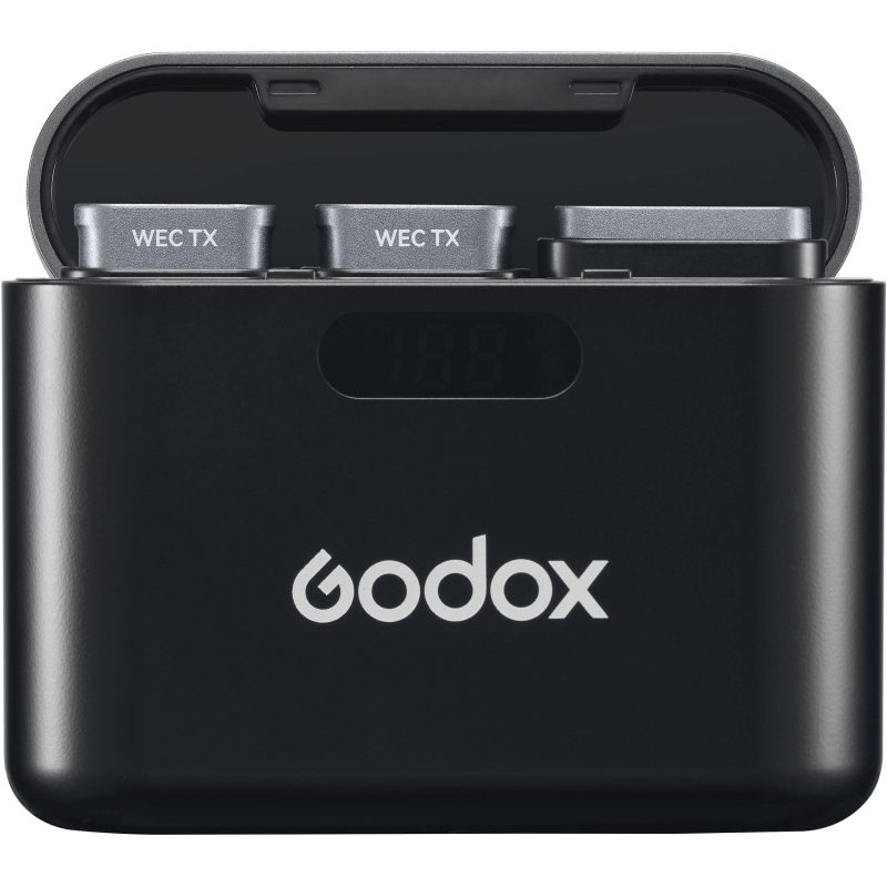 Godox WEC KIT 2 - Ψηφιακό 2.4Ghz Σύστημα Ασύρματης Μετάδοσης Ήχου (2Tx + 1Rx) - Image 4