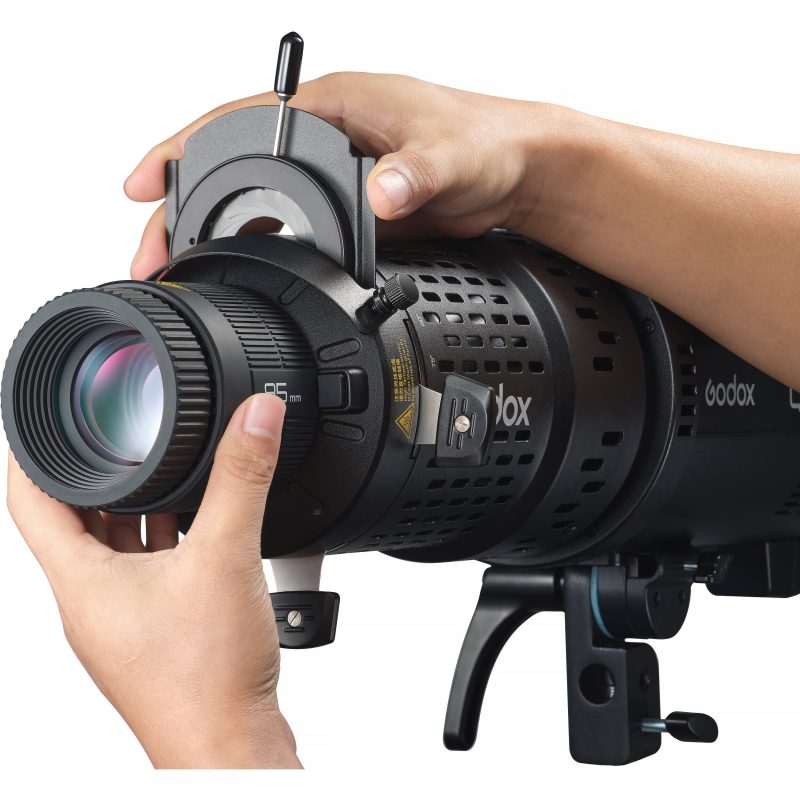 Godox BFP – Spotlight Projection Σύστημα με φακό 85mm για Flash με Bowens-mount - Image 5