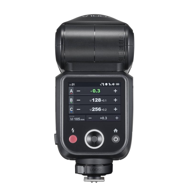 Godox V100F - 100Ws Round Head TTL Battery Flash για Fuji - Image 2