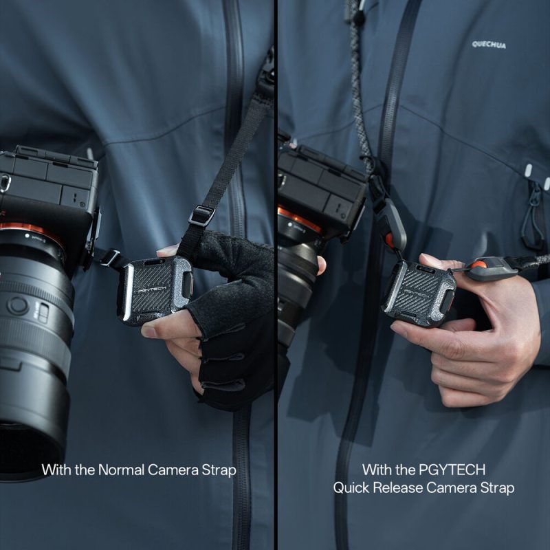 PGYTECH Shoulder Strap Quick Release Clamp and Plate - Image 2