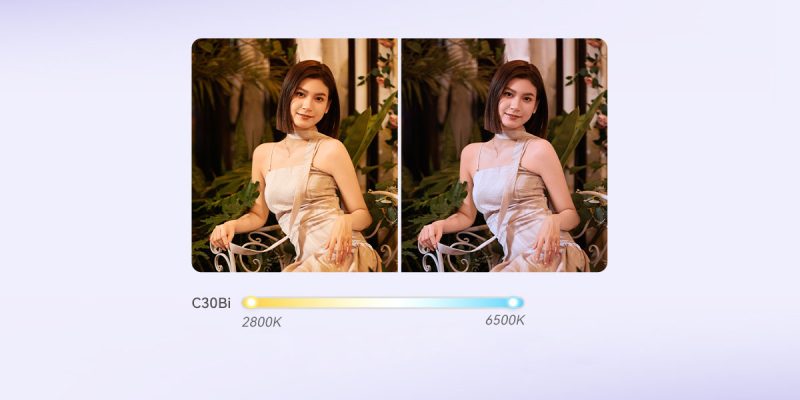 Godox C30Bi - Litemons Bi-Color mini-LED Light (2800 - 6500K) - Image 6