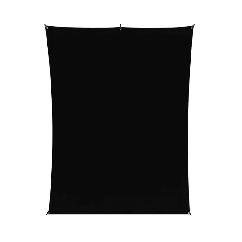 Westcott 578K - X-Drop Φόντο Rich Black Κιτ με X-Drop Stand 1.52m x 2.13m - Image 3