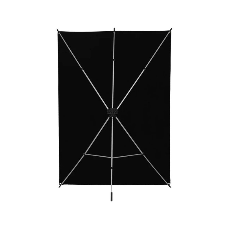 Westcott 578K - X-Drop Φόντο Rich Black Κιτ με X-Drop Stand 1.52m x 2.13m - Image 2