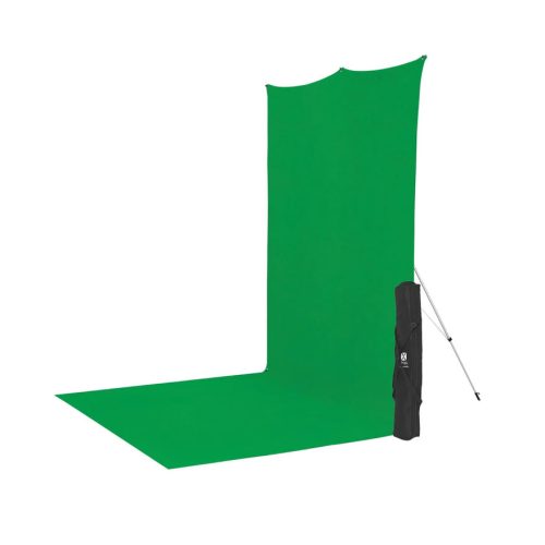 Westcott 579SK - X-Drop Φόντο Chroma Key Green Screen 1.52m x 3.65m Kit με X-Drop Stand