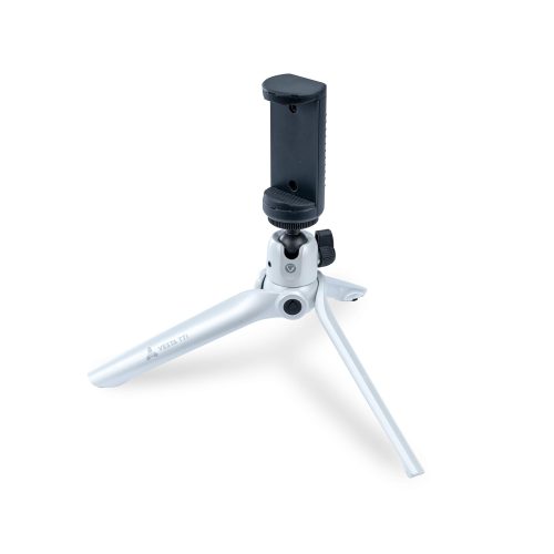 Vanguard Vesta TT1WP - Mini τρίποδο αλουμινίου με Smart Phone Holder (Λευκό)