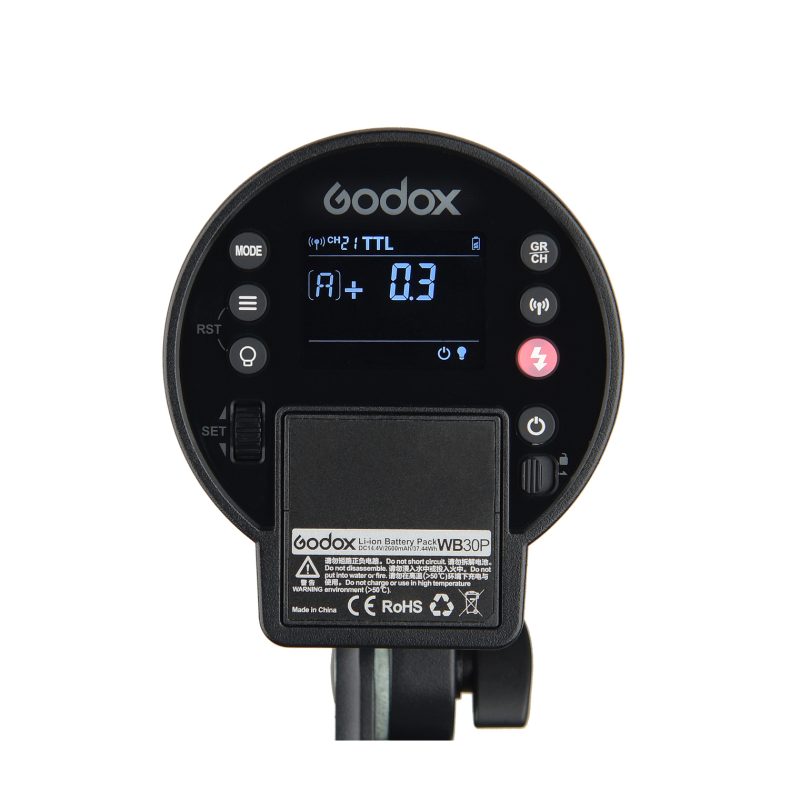 Godox WITSTRO AD300PRO – TTL 300ws Studio Flash με μπαταρία λιθίου και ραδιοσυχνότητα 2.4GHz - Image 4