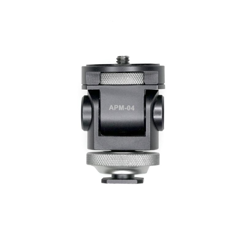 E-Image APM04 - Αξεσουάρ Hot shoe σε υποδοχή βίδας ¼ με ρύθμιση γωνίας
