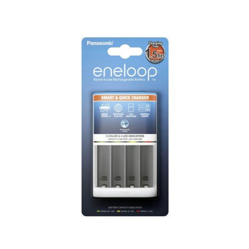 Panasonic ENELOOP BQ-CC55E – Έξυπνος ταχυφορτιστής μπαταριών AA/AAA