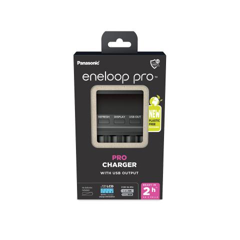 Panasonic ENELOOP BQ-CC65E – Έξυπνος Ταχυφορτιστής AA/AAA 4 θέσεων με ενδείξεις LED
