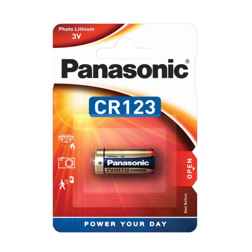 Panasonic CR-123AL/ 1BP Μπαταρία λιθίου για φωτογραφικές