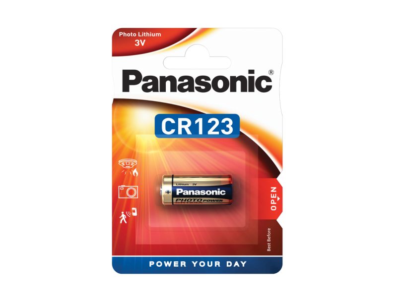 Panasonic CR-123AL/ 1BP Μπαταρία λιθίου για φωτογραφικές