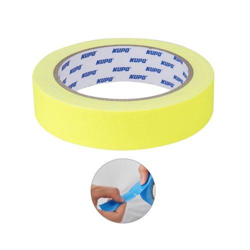 Kupo CS-24125Y – Fluorescent Gaffer Tape μήκους 11.4m πλάτους 24mm Yellow
